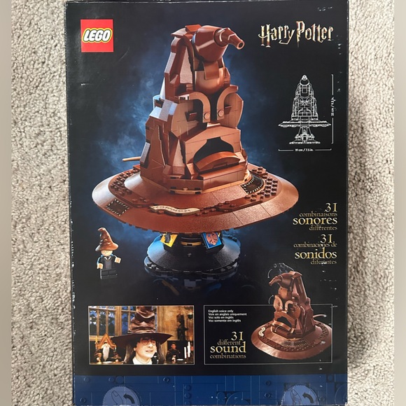 Lego Other - LEGO Harry Potter Brown Sorting Hat Set